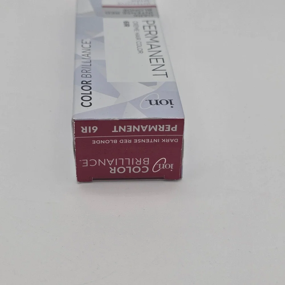 Ion Permanent Hair Color 6IR 2.05oz Dark Intense Red Blonde Color Brilliance Dye